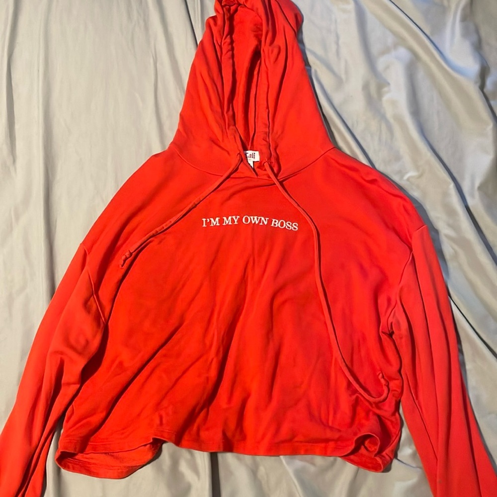 Shirt with a hood
